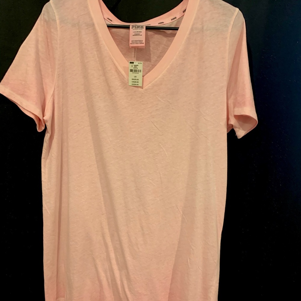 PINK causal t shirt brand new with tags still on.
